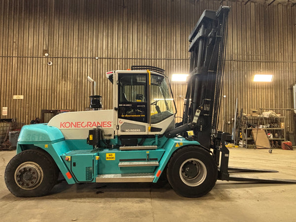 Used Konecranes SMV 16-1200C Forklift, 16-Ton, 926 Hours