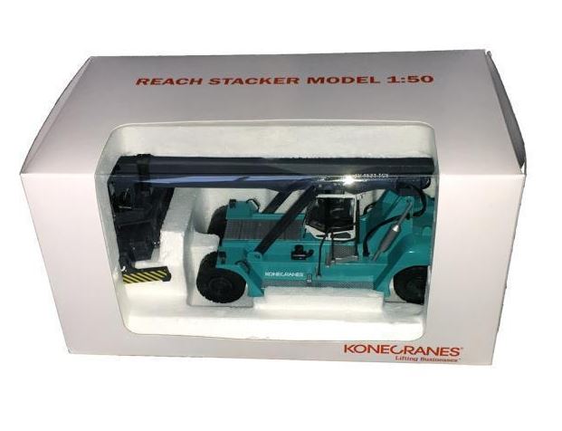 KONECRANES MINIATURE REACH STACKER MODEL, 1:50 SCALE